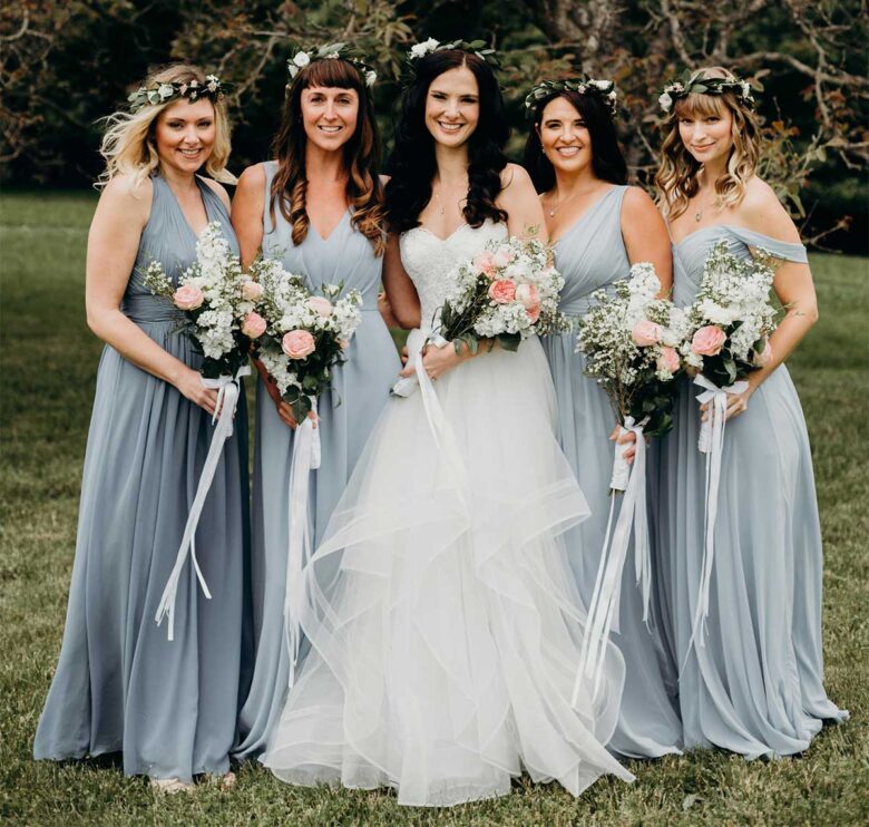 21 Best Blue Bridesmaid Dresses for 2024 - Royal Wedding