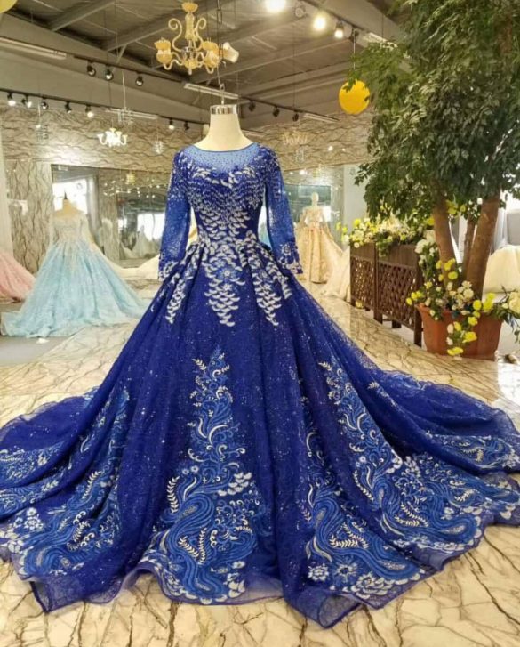 15 Best Blue And White Wedding Dresses In 2022 Royal Wedding 1629