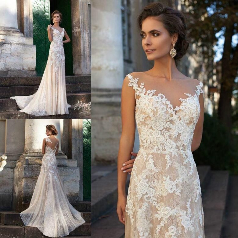 ivory wedding dresses