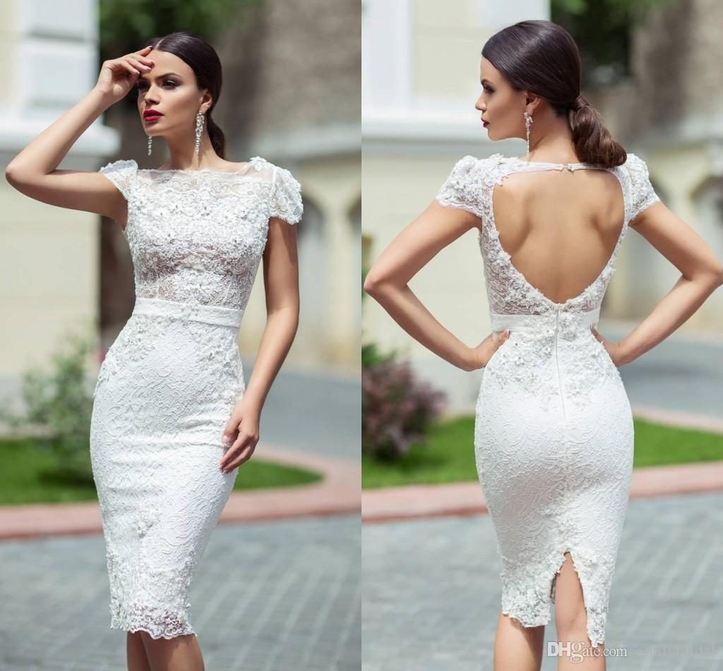 white wedding party dress