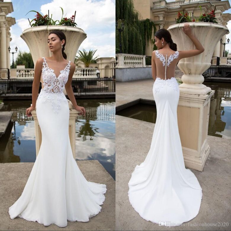 nice white dresses for wedding