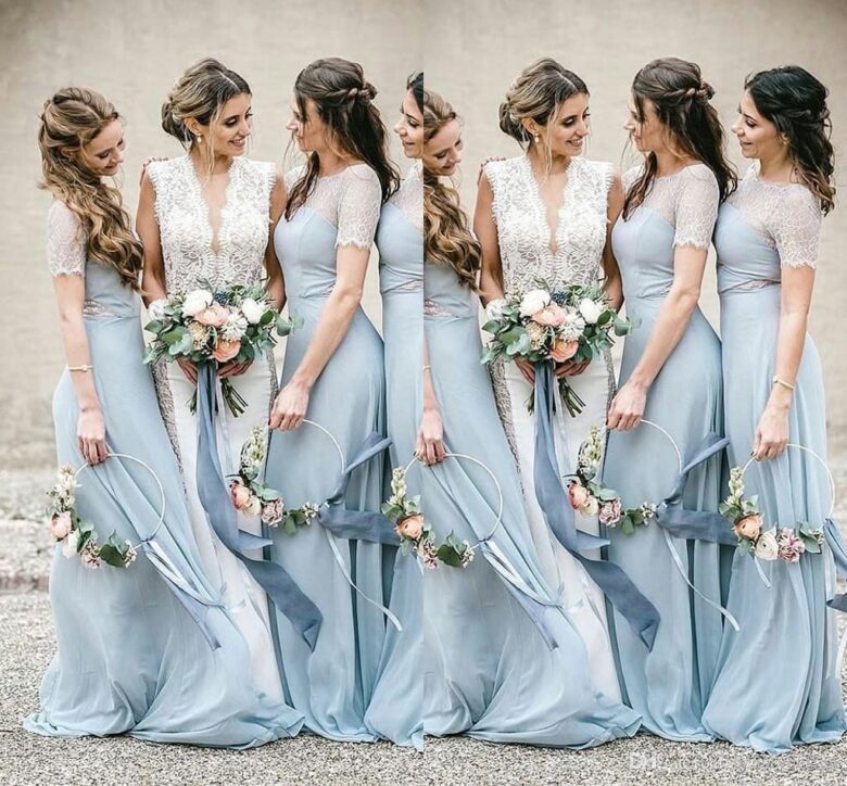 bridesmaid unique dresses