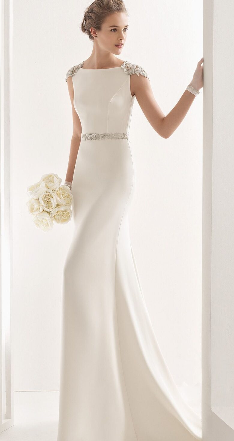 Sleek Elegant Wedding Dresses Flash ...